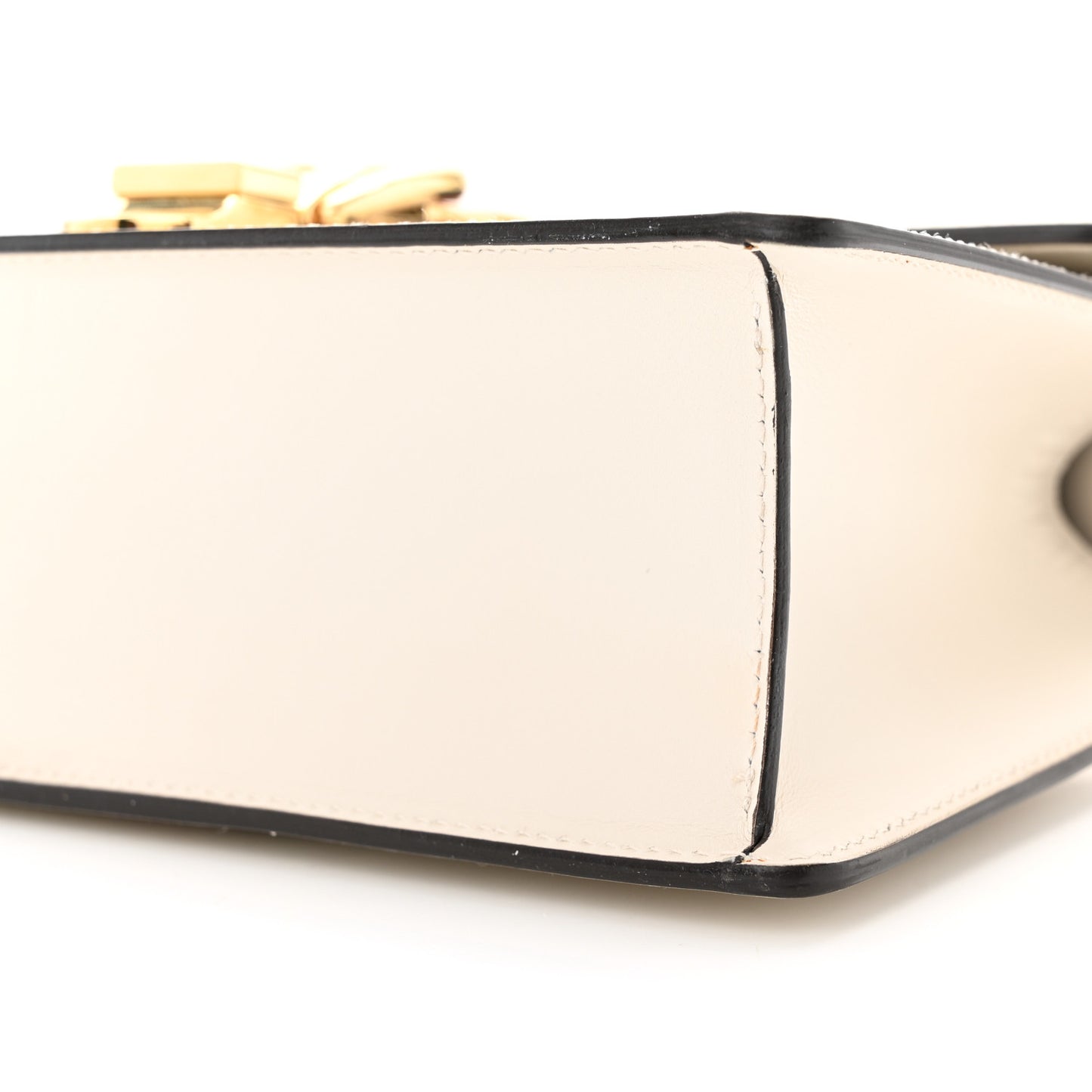 Calfskin Small Sylvie Shoulder Bag White