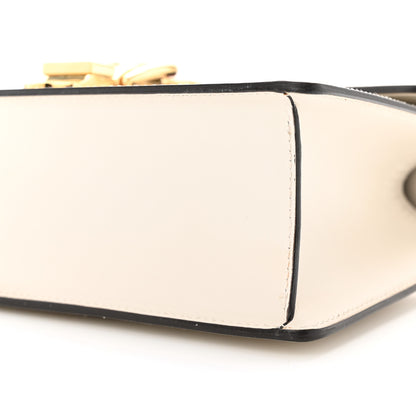 Gucci Calfskin Small Sylvie Shoulder Bag White 10 of 14