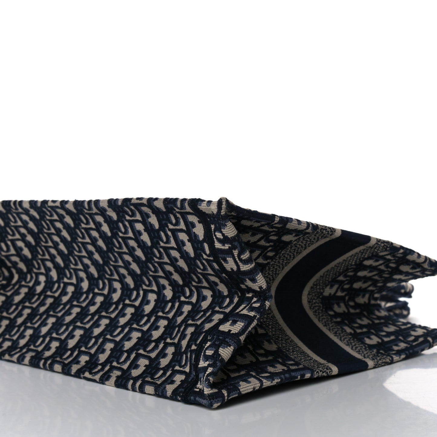 Oblique Medium Book Tote Blue Multicolor