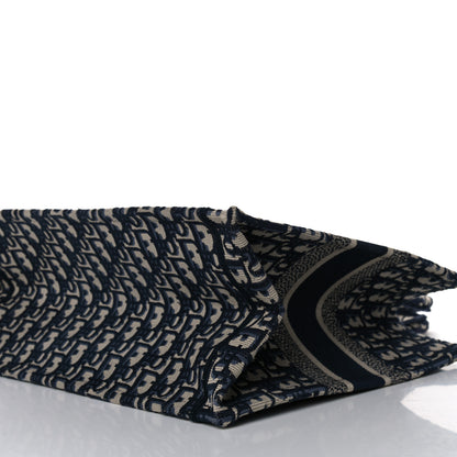 Christian Dior Oblique Medium Book Tote Blue Multicolor 10 of 10