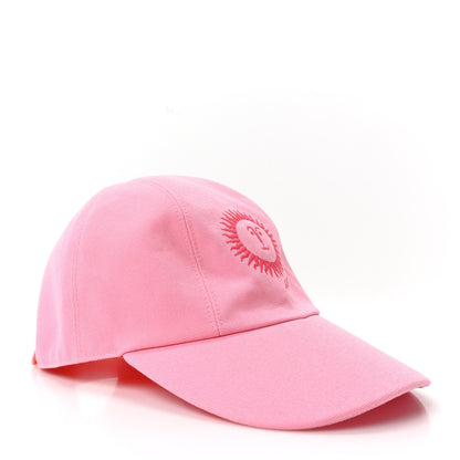 Hermes Cotton Davis Sunshine Hat 57 Rose 6 of 10