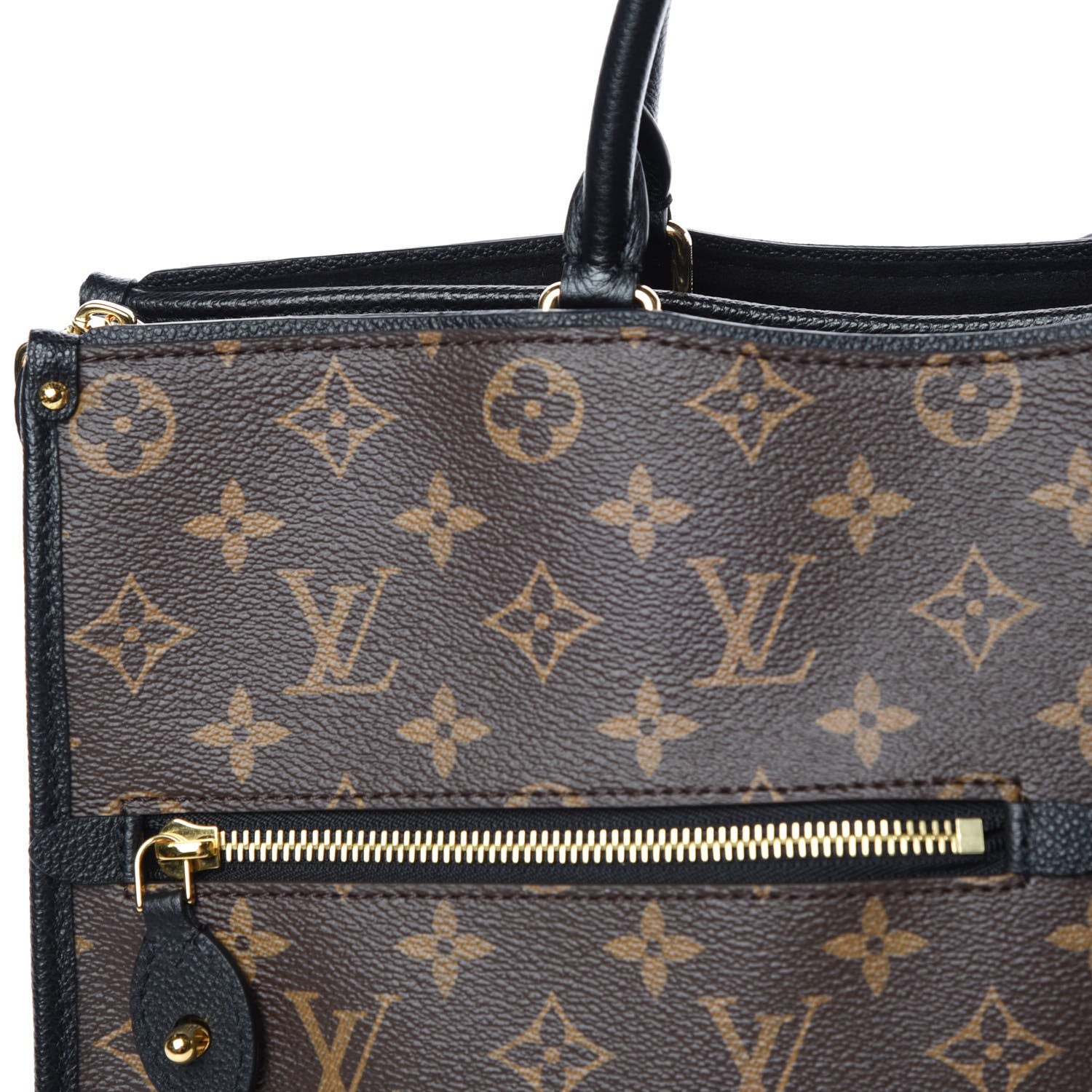 Louis Vuitton Monogram Popincourt MM Black 9 of 9
