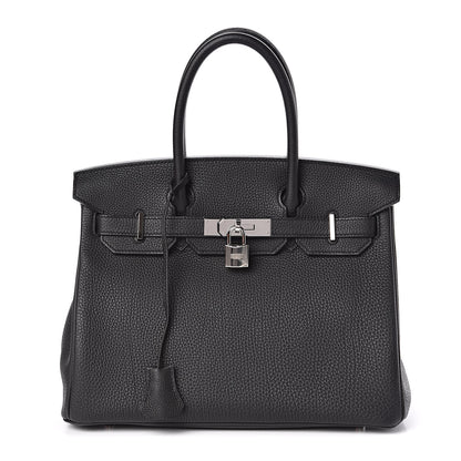Hermes Togo Birkin 30 Black 1 of 32