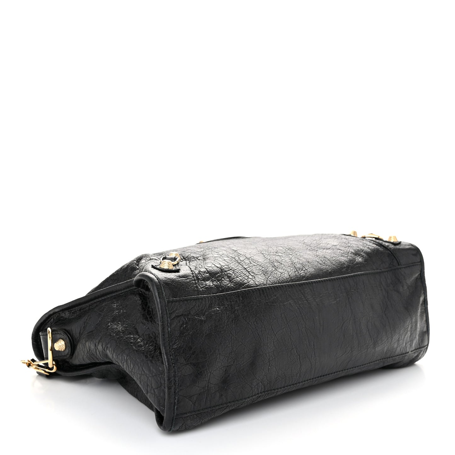 Agneau Giant 12 Gold Hardware City Black
