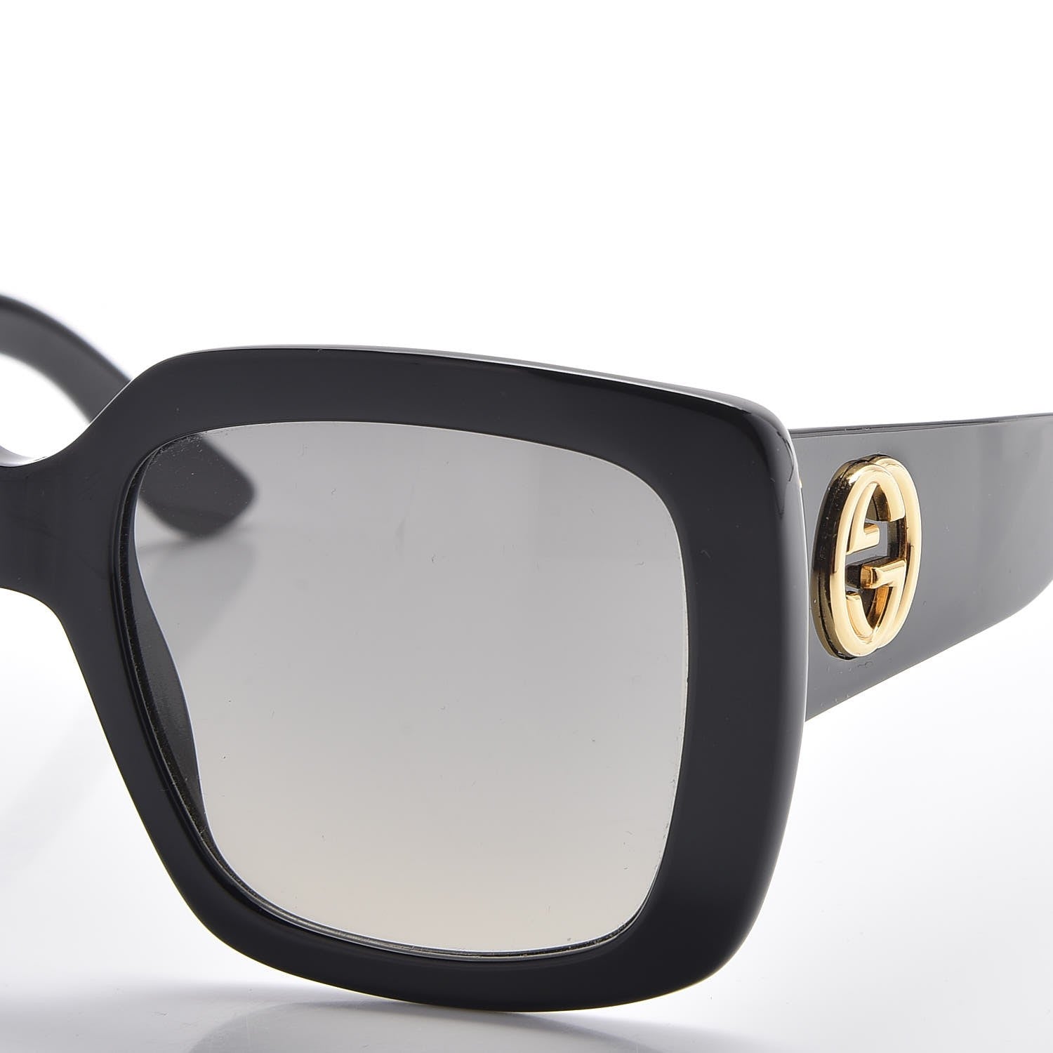 Gucci Square Optyl GG0141 Sunglasses Black 6 of 8