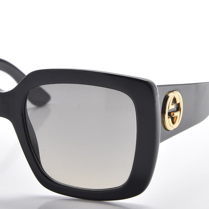 Gucci Square Optyl GG0141 Sunglasses Black 6 of 8