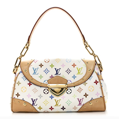 Louis Vuitton Monogram Multicolor Beverly MM White 1 of 9