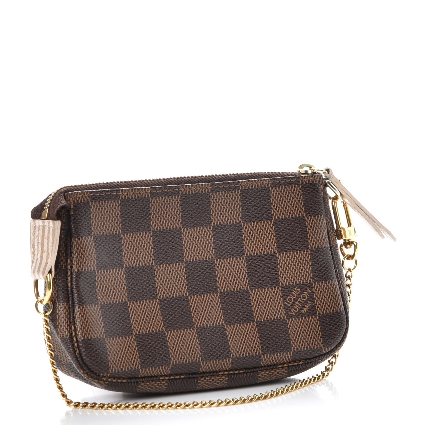 Damier Ebene Trunks and Locks Mini Pochette Accessories