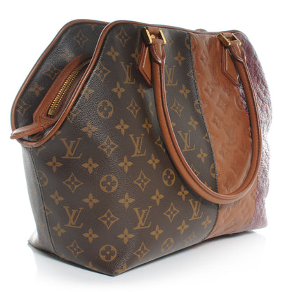 Louis Vuitton Monogram Stripes Medium Bag Bordeaux 3 of 9