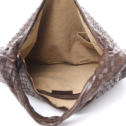 Bottega Veneta Nappa Intrecciato Large Veneta Hobo Ebano 5 of 14