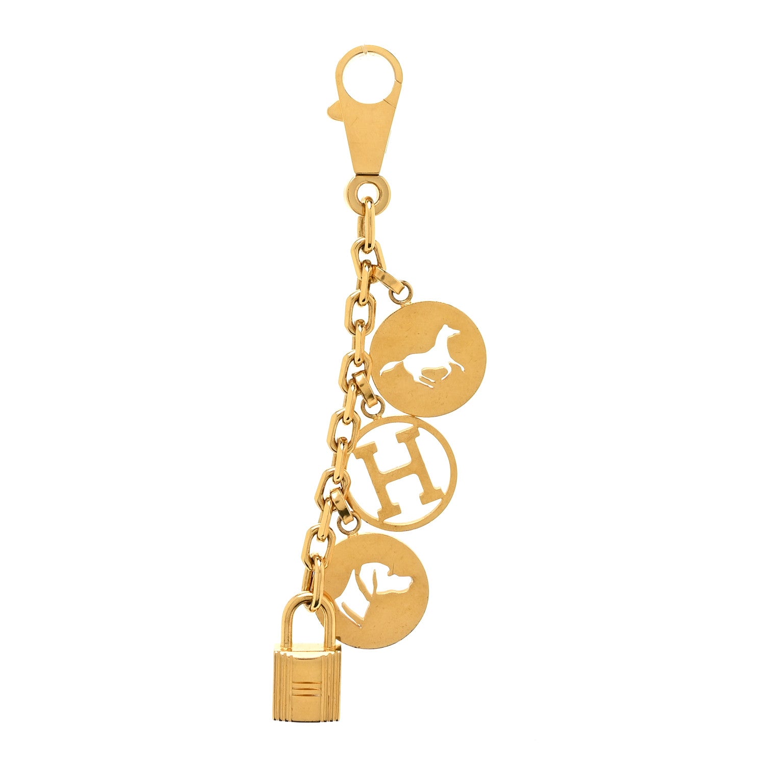 Hermes Breloque Bag Charm Gold 1 of 4