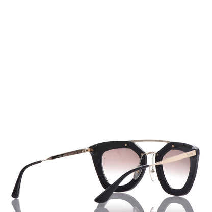 Prada Acetate Cinema Sunglasses SPR 09Q Black 4 of 7
