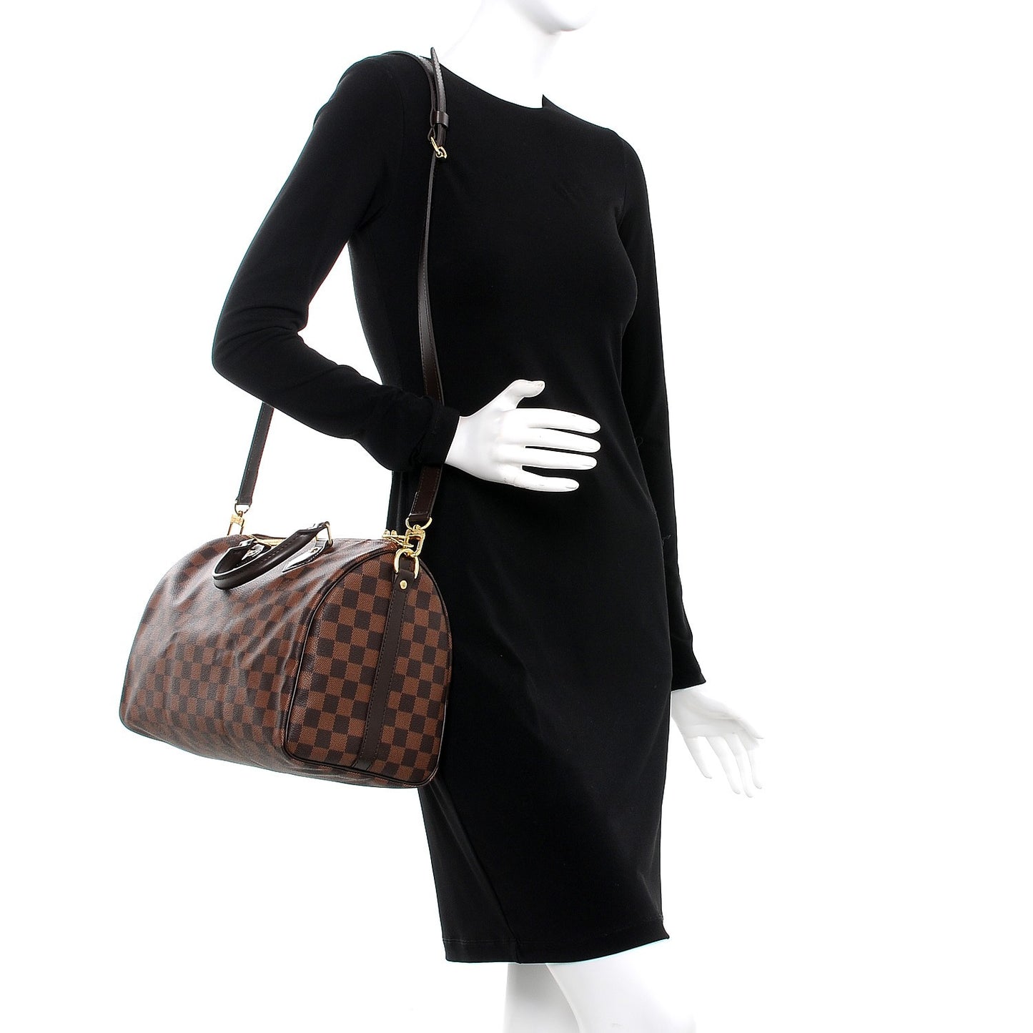 Damier Ebene Speedy Bandouliere 30
