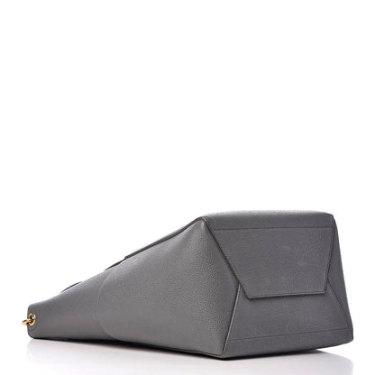 Celine Soft Grained Calfskin Sangle Bucket Bag Storm 5 of 23