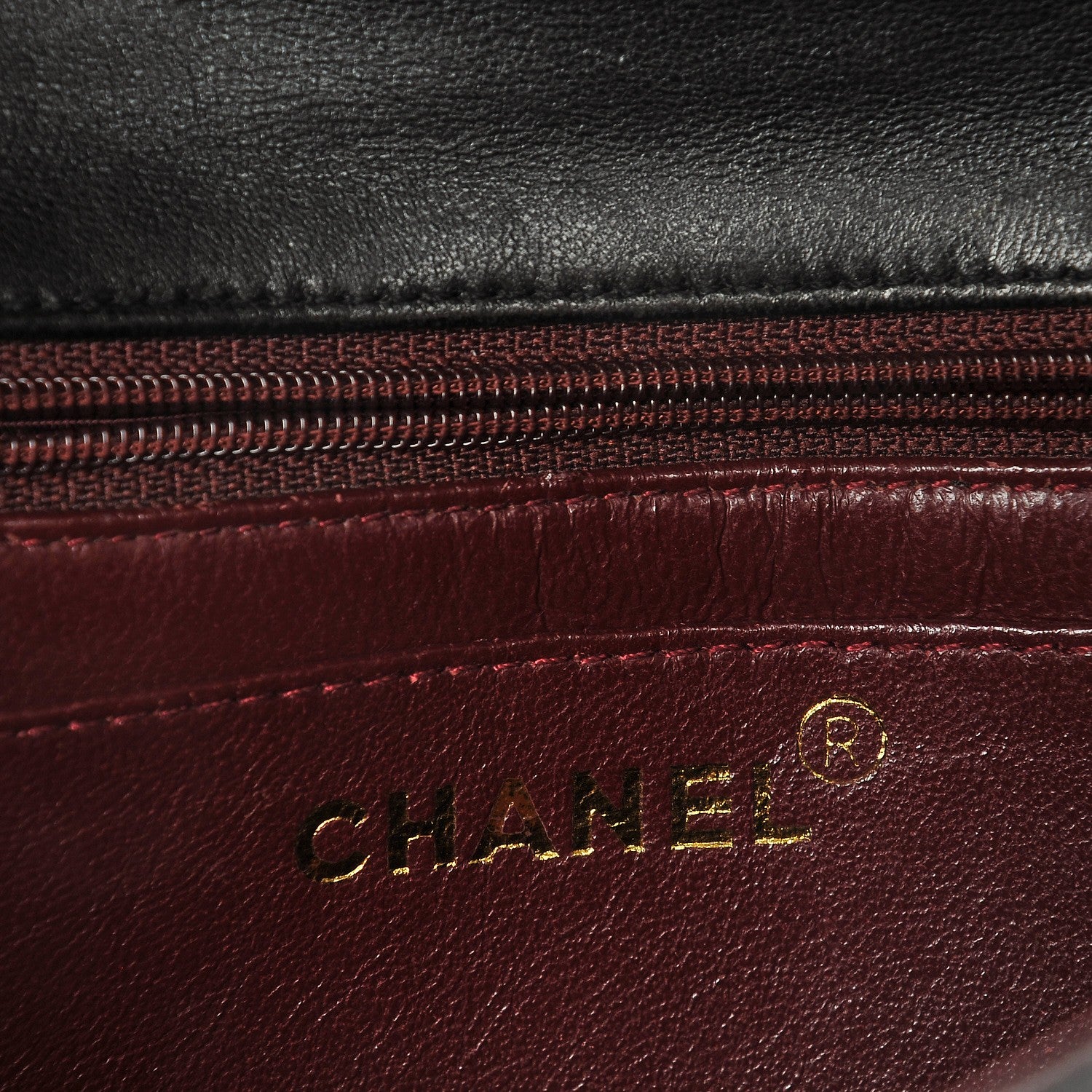 Chanel Lambskin Mini Kelly Flap Bag Black 6 of 9