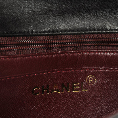 Chanel Lambskin Mini Kelly Flap Bag Black 6 of 9