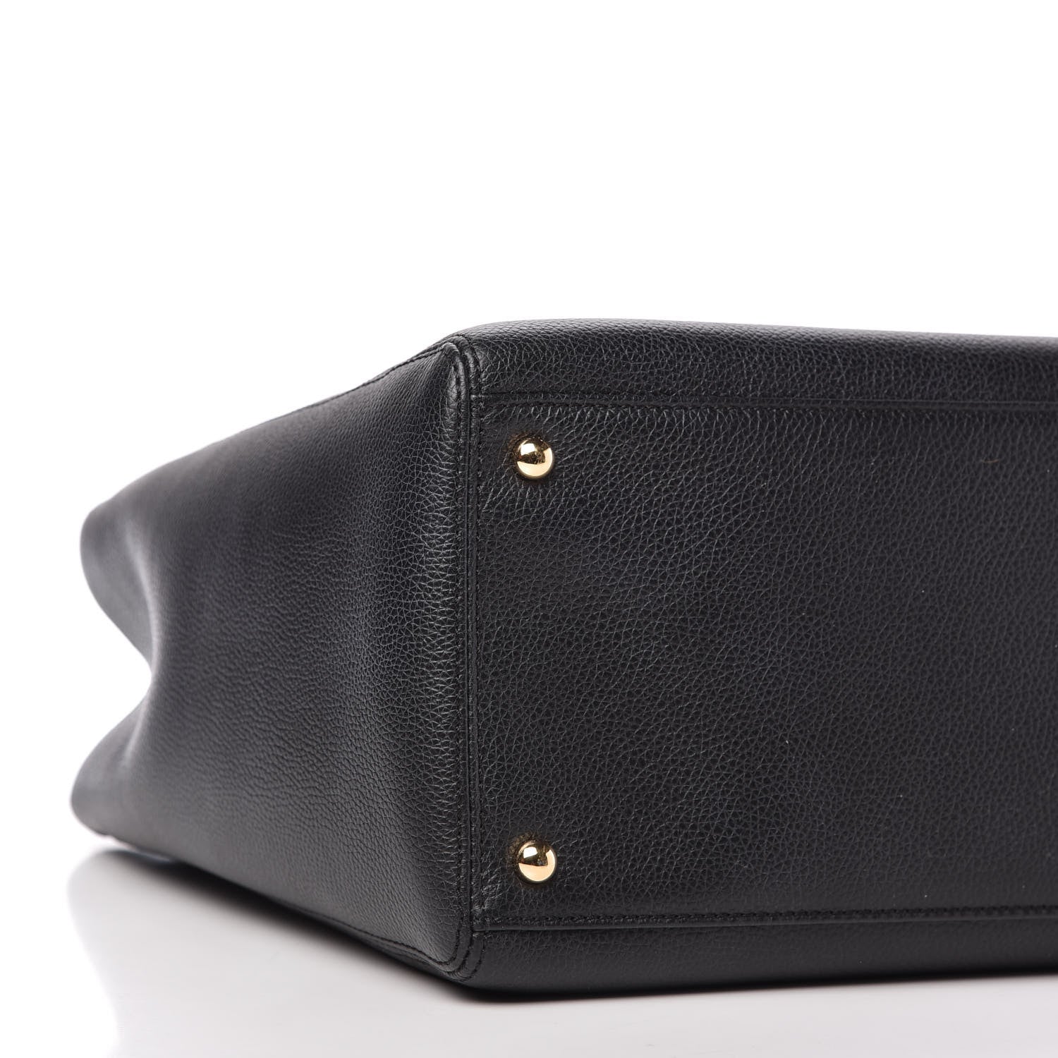 Chanel Calfskin Cerf Shopper Tote Black 6 of 11