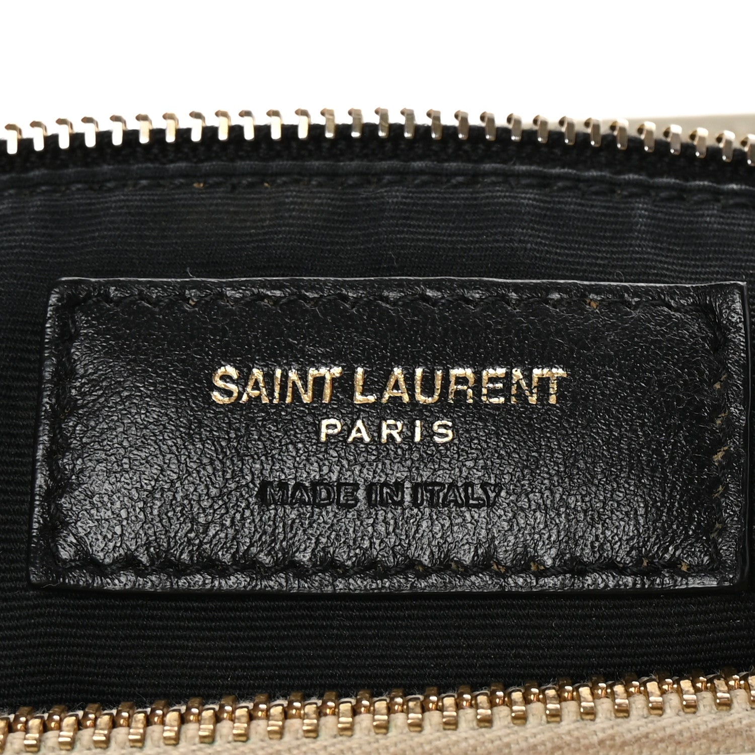 Saint Laurent Calfskin Y Quilted Monogram Medium Loulou Chain Satchel Crema Soft 6 of 9