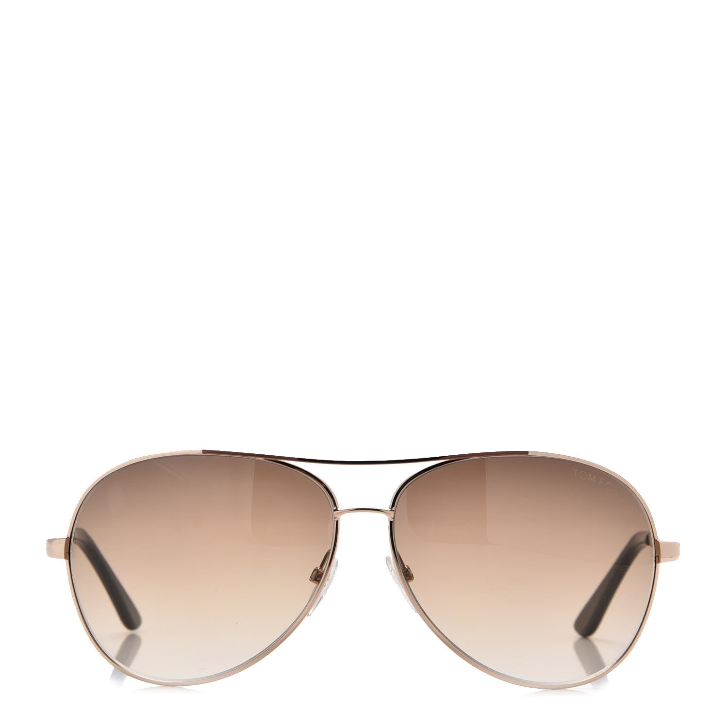 Tom Ford Metal Charles Aviator Sunglasses TF35 Gold 2 of 8