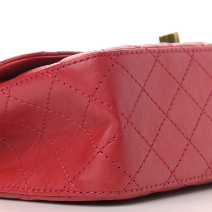 Chanel Calfskin Quilted 2.55 Reissue 225 Flap Red 9 of 16