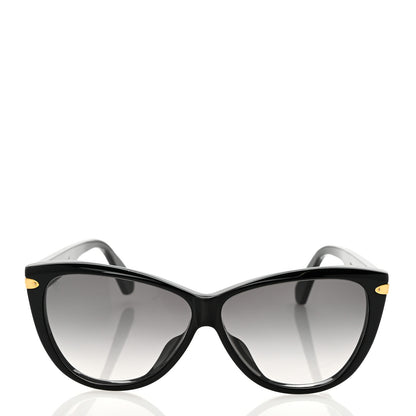 Louis Vuitton Acetate Blue Velvet Sunglasses Z1293E Black 2 of 7