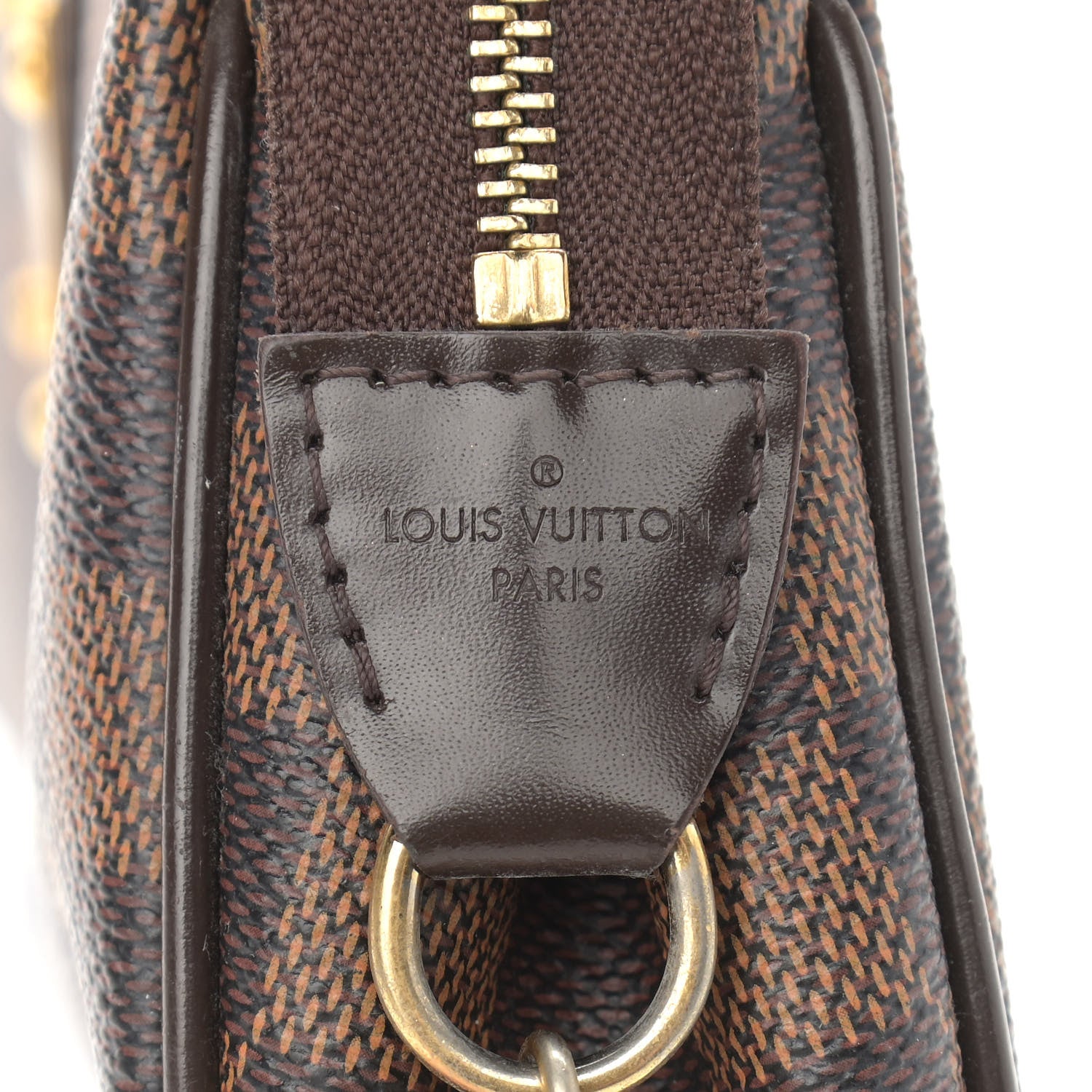Louis Vuitton Damier Ebene Eva Clutch 6 of 12