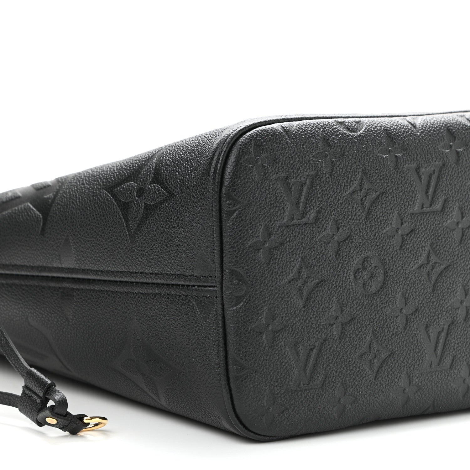 Louis Vuitton Empreinte Monogram Giant Neverfull MM Black 9 of 10