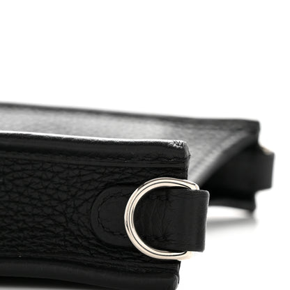 Hermes Taurillon Clemence Evelyne TPM Black 12 of 12