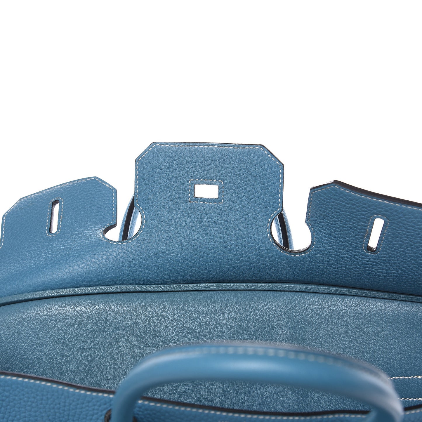 Taurillon Clemence Birkin 35 Blue Jean