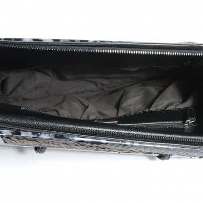 Fendi Calf Hair To You Convertible Clutch Grey 5 of 7