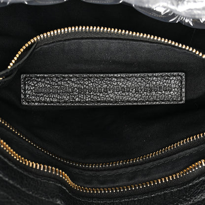 Balenciaga Chevre Gold Metallic Edge Hardware City Black 8 of 11