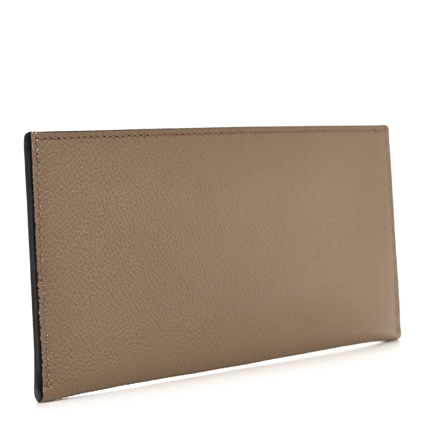 Calfskin Felicie Chain Wallet Card Holder Insert Tourterelle