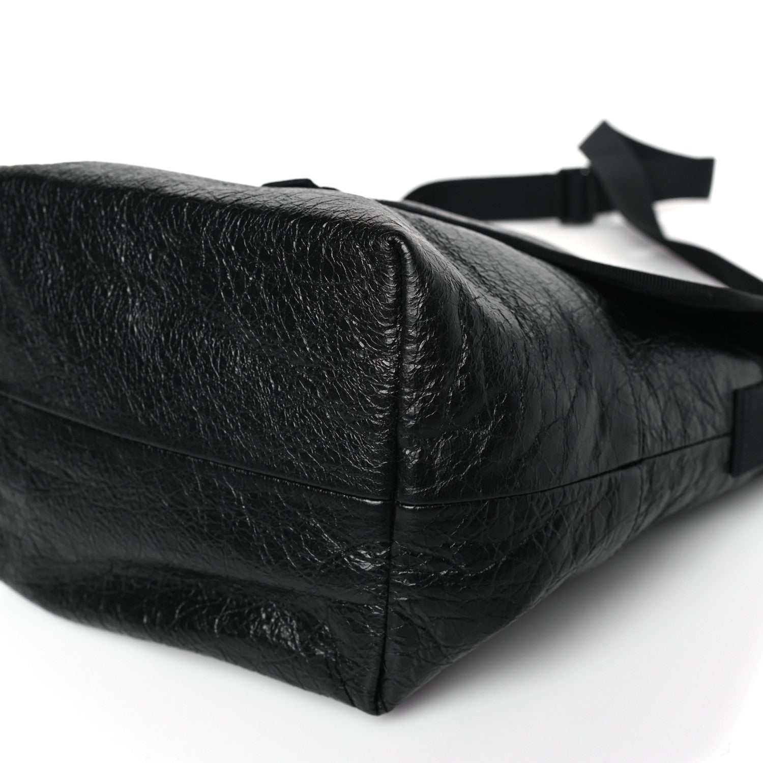 Balenciaga Agneau Arena Small Explorer Messenger Bag Black 8 of 8