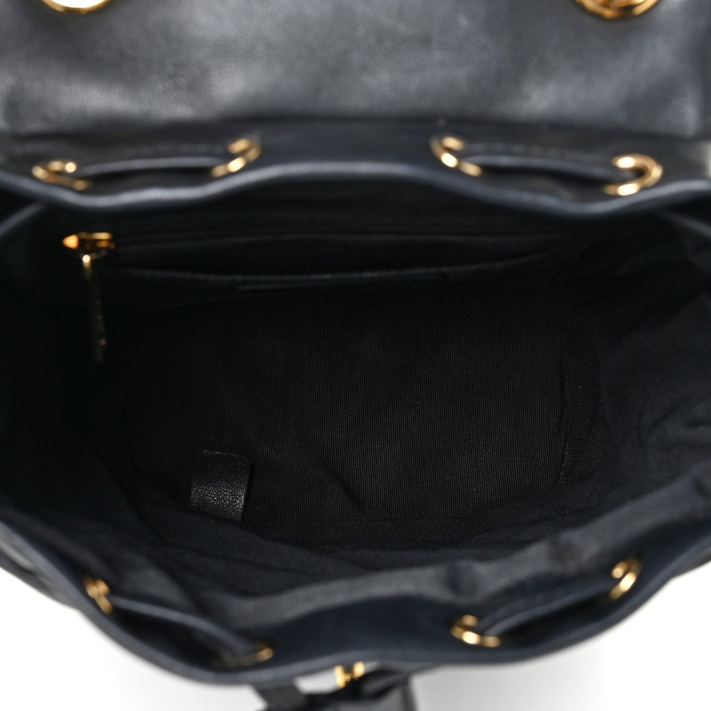 Calfskin Quilted Mini Urban Spirit Backpack Black