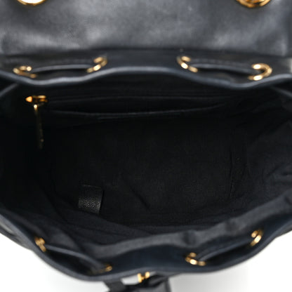 Chanel Calfskin Quilted Mini Urban Spirit Backpack Black 5 of 14