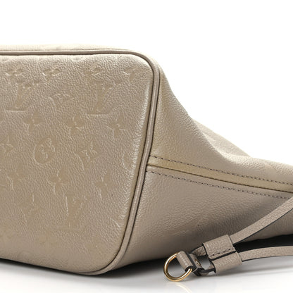 Louis Vuitton Empreinte Monogram Giant Neverfull MM Tourterelle 8 of 8