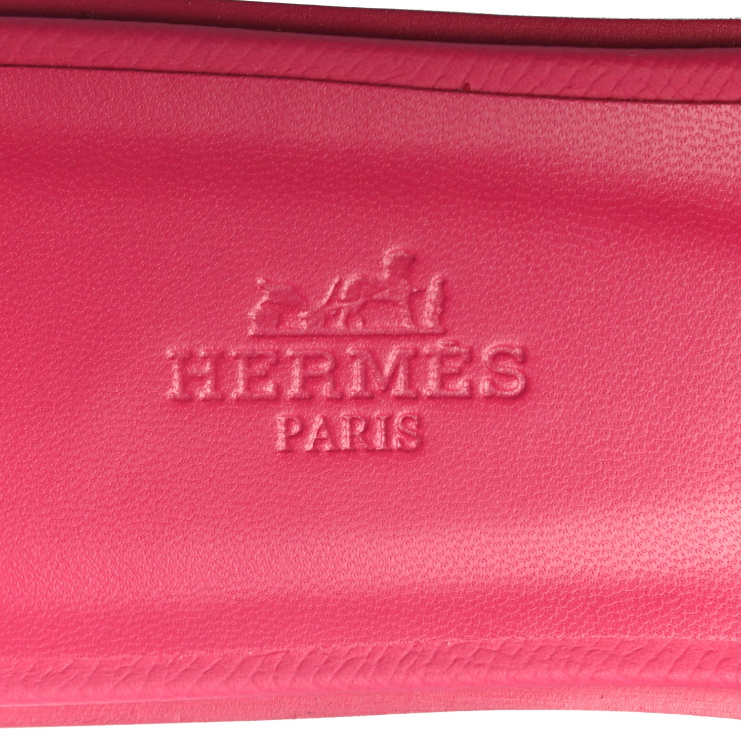 Hermes Epsom Oran Sandals 39 Rouge Azalee 7 of 8