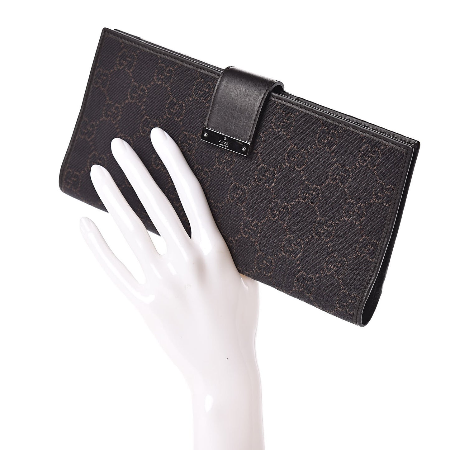 Monogram Wallet Dark Brown