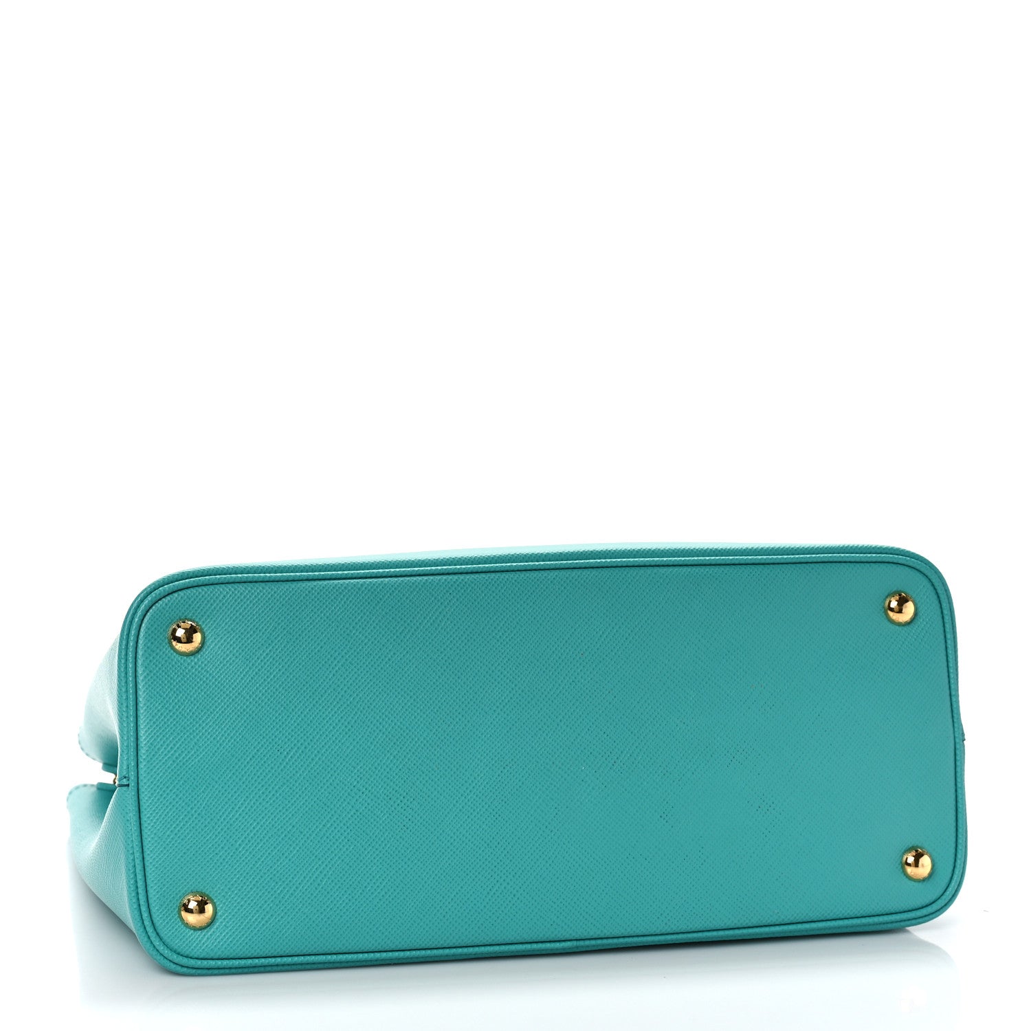 Prada Saffiano Cuir Medium Bi-Color Double Bag Giada Baltico 4 of 8
