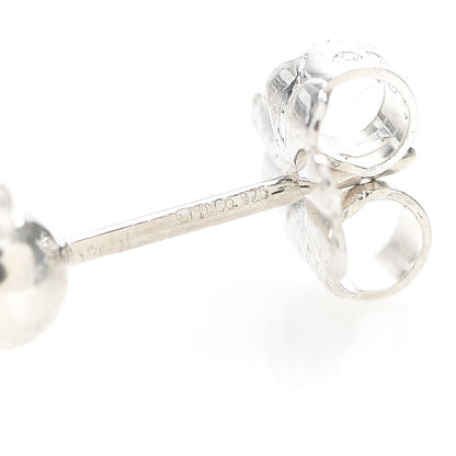 Tiffany Sterling Silver 10mm HardWear Ball Drop Earrings 4 of 4