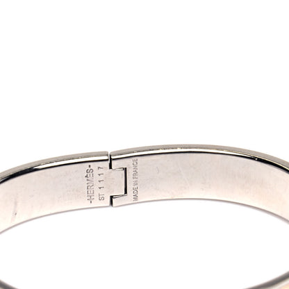Hermes Enamel Narrow Clic Clac H Bracelet GM Percale 4 of 6