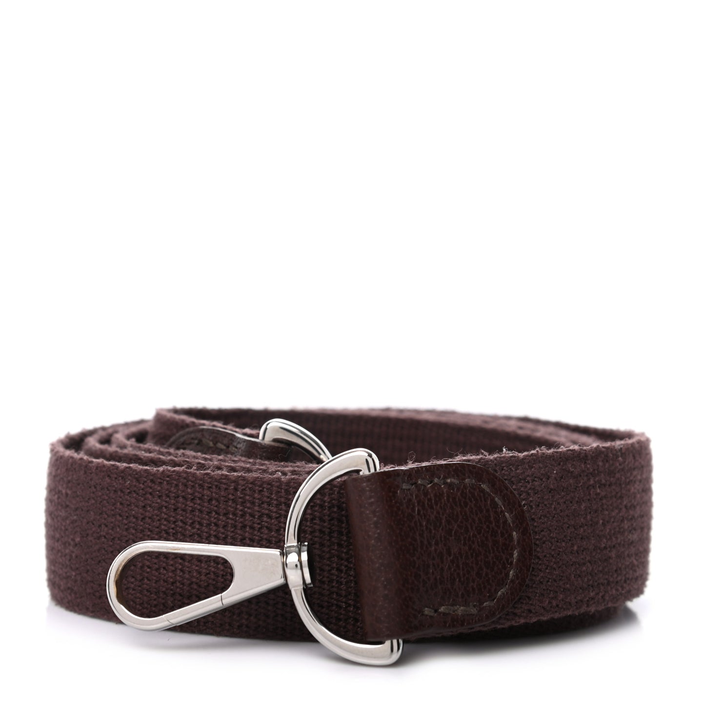 Toile Taurillon Clemence Shoulder Strap Chocolate
