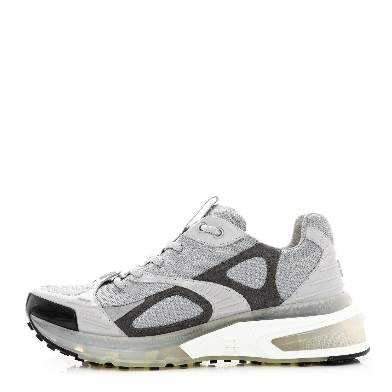 Givenchy Calfskin Giv 1 Runner Sneakers 40 Grey 1 of 9