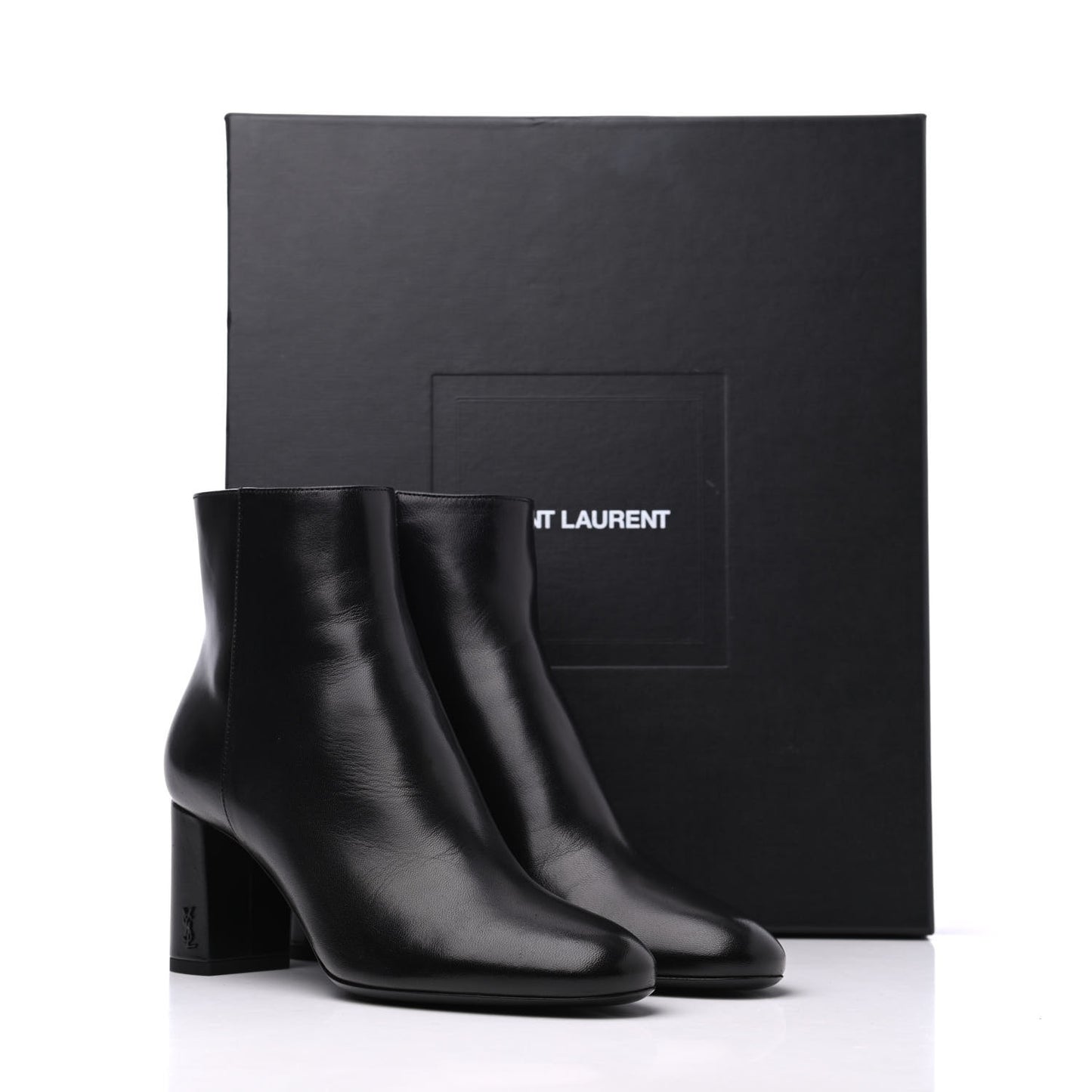 Nappa Loulou Ankle Zip Boot 37.5 Black