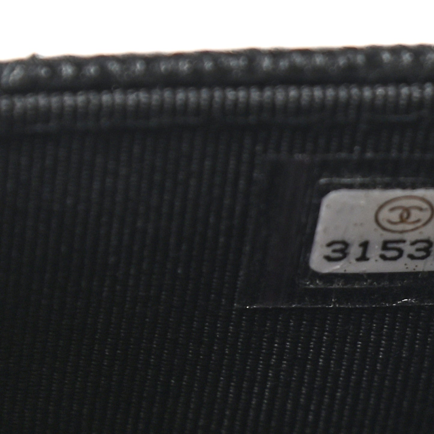 Caviar Quilted Medium Gusset Flap Wallet Black
