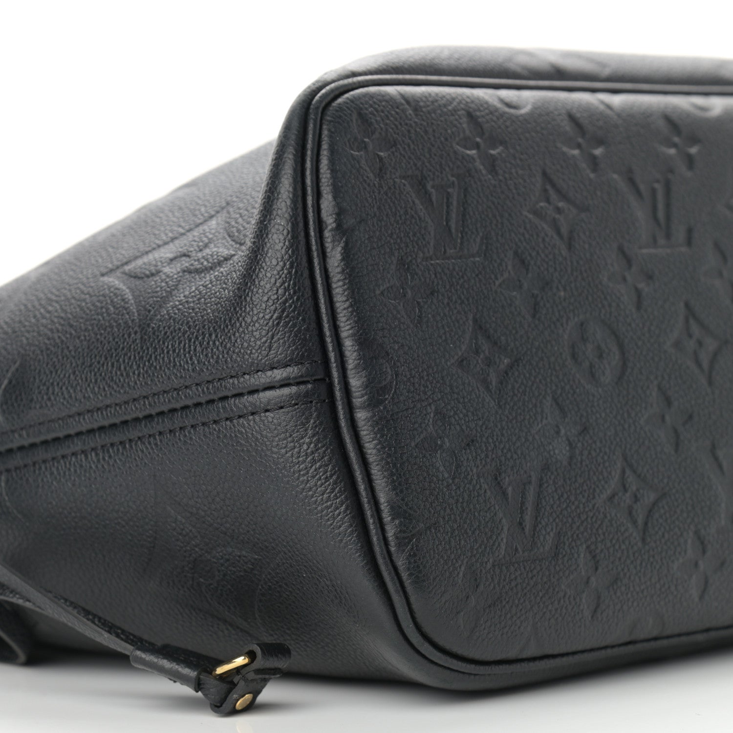 Louis Vuitton Empreinte Monogram Giant Neverfull MM Black 7 of 11