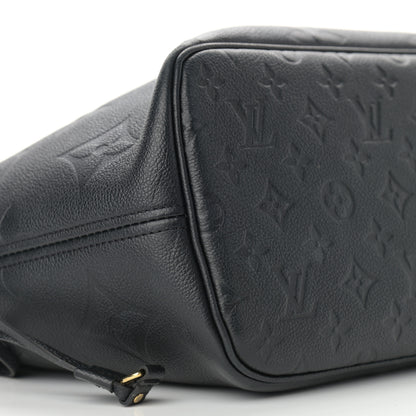 Louis Vuitton Empreinte Monogram Giant Neverfull MM Black 7 of 11