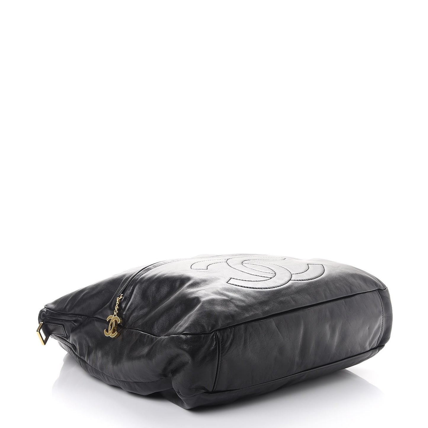 Calfskin Large Rodeo Drive Tote Black