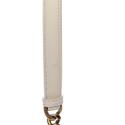 Christian Dior Lambskin Studded Small Diorama Flap Bag Off White 8 of 12