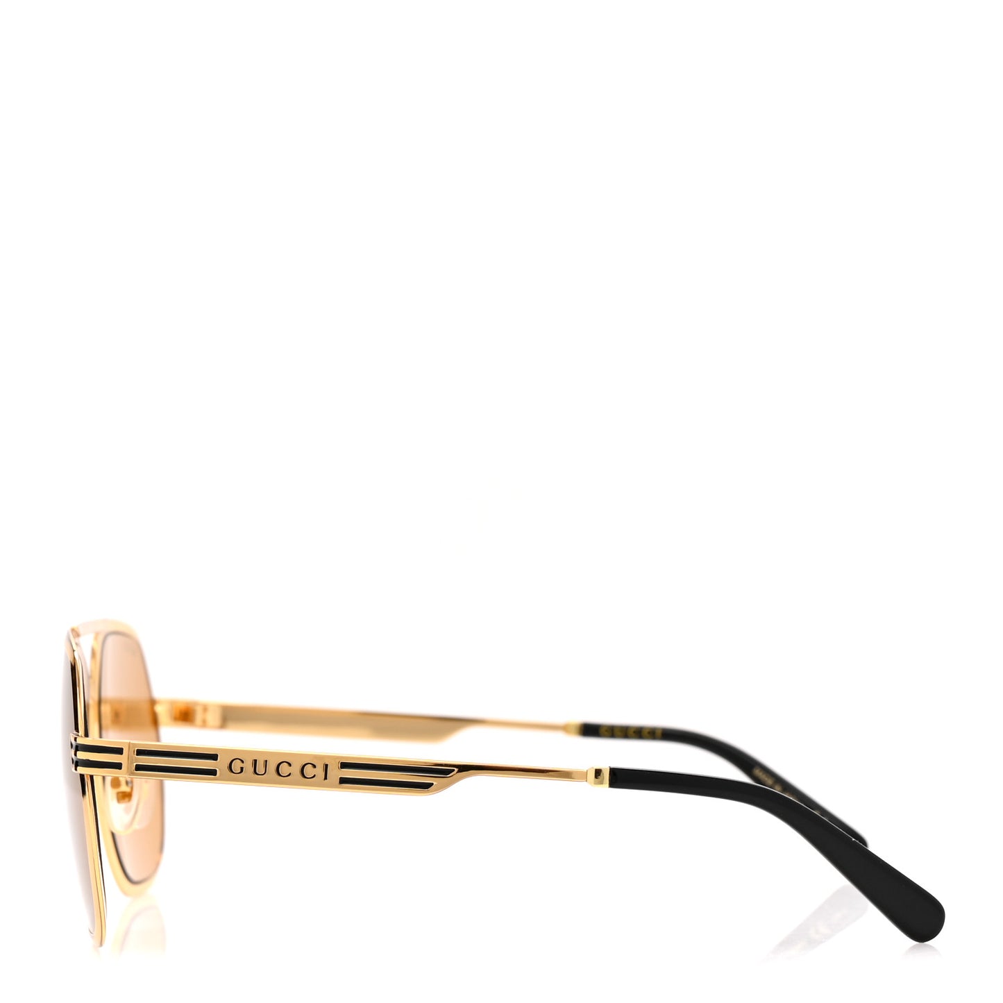 Squared Aviator Sunglasses GG0981S Gold